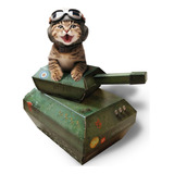 Serie Uck Uk Casa De Juego Para Gatos, (tank)
