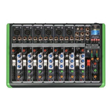 Consola Mixer Pro Bass 8ch Phantom Pm-1224 Bt - La Cobacha