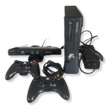 X-box 360 + Kinect + Control Inalam. + Control Con Cable