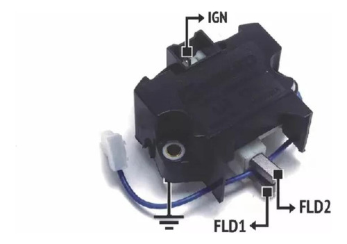 Regulador Voltaje Nosso Alternador Ij3 12v