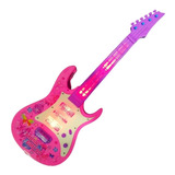 Guitarra Rock Juguete Luces Sonido Niños Regalo Instrumento 