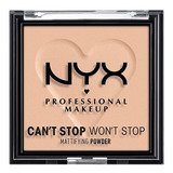 Polvo Fijador Nyx Can't Stop Won't Stop Setting Mattifying