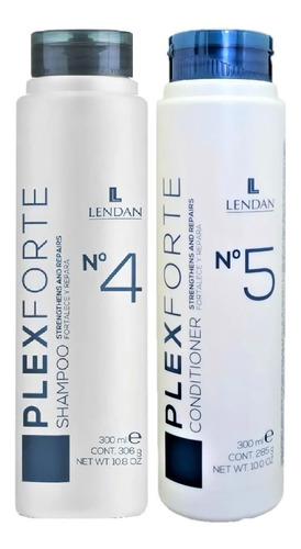 Lendan Plex Forte Kit Reparación Shampoo + Acondicionador 