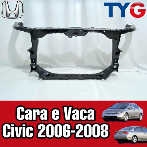 Cara E Vaca Honda Civic 2006 2007 2008 Foto 2