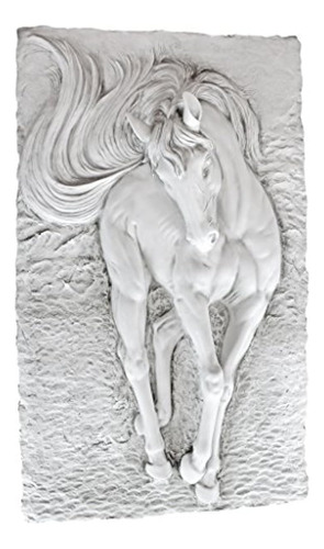 Diseño Toscano De Caballo  Para Pared (escultura)