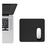 Kit 3 Mouse Pad Pequeno 20x20cm Tapete Mesa Notebook Preto