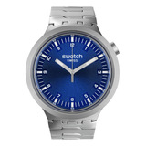 Reloj Swatch Indigo Hour Big Bold Irnoy Sb07s102g Azul