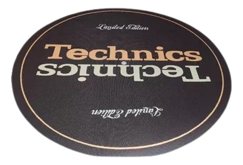 Technics Gold Limited Paño Slipmat Espuma Lavable Exclusivo 