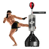 Costal Saco Box Con Base + Pera Entrenamiento Boxeo