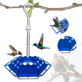 Comedero Para Pájaros Farol Solar Decorativo De Jardín 