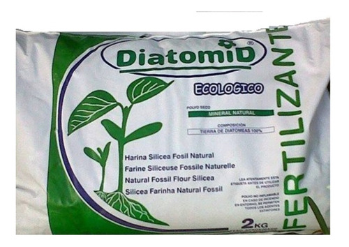 Fertilizante 100% Tierra De Diatomeas Orgánico Diatomid 2 Kg