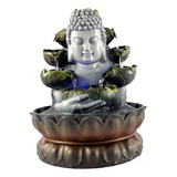 Fuente De De Buda, Luces Led, Feng Shui, Meditación, Agua,