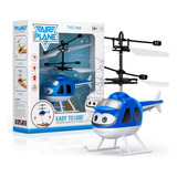 Helicóptero Infantil C/ Sensor Luz Mini Drone Recarregável