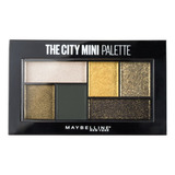 Paleta De Sombras The City Mini Urban Jungle Maybelline Efec