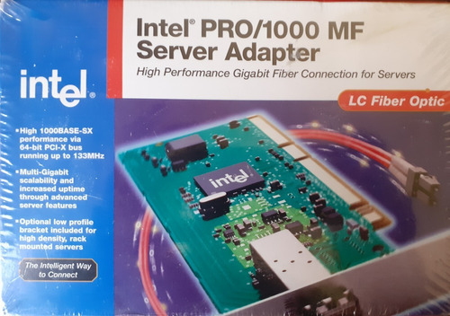 Intel Pro/1000 Mf Server Adapter. Empaque Sellado. Factura