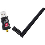 Receptor Wifi 600mbs Doble Banda Tarjeta Usb Dual 2.4-5 Ghz