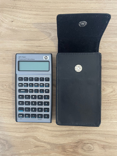 Calculadora Financiera Hp17bii + Estuche Y Baterías