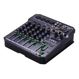 Consola De Mezcla Sonido Reproductor Portátil De 6 Canales G