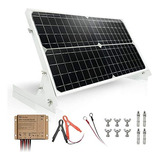 Panel Solar - Kit De Panel Solar De 30 W Y 12 V, Cargador Ba