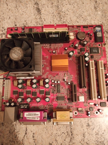 Kit Placa Mãe - M810l + Processador+cooler+memória-defeito