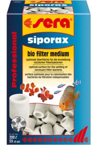 Sera Siporax 1l 290g De Midia Biológica