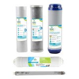 Kit Mantenimiento 6 Meses 6 Pasos Osmosis Ultrafiltración Uv