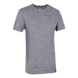 Remera Topper Hombre Seamless Gris Melange Med