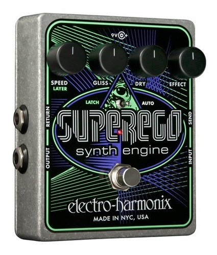 Pedal Sintetizador Electro Harmonix Superego Synth Engine