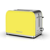 Tostadora Eléctrica Peabody 6 Niveles Amarilla 1050w Inox Color Amarillo