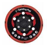 Auto Care Backing Plate 5 125mm Rosca 5/16 Ventilado Velcro