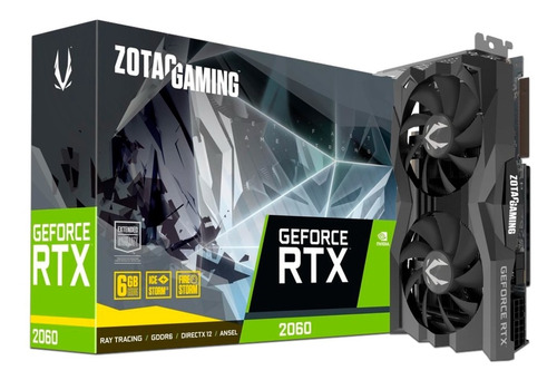 Tarjeta De Video Nvidia Geforce Rtx 2060 Zotac Gaming 6gb 