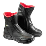 Botas Solco Imola Media Caña Proteccion Moto Touring Cuero