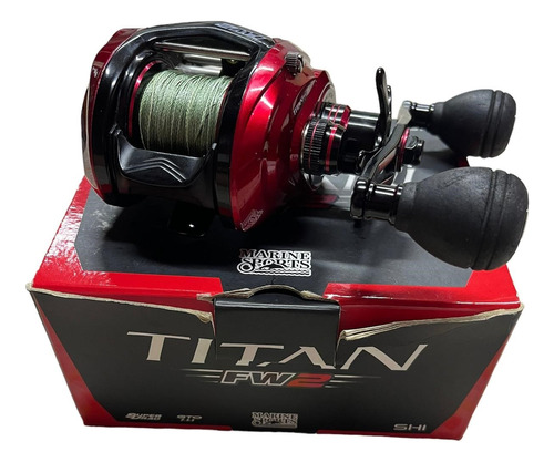 Reel Marine Sports Titan Fw2 11 Rulem 12kg Freno Chicharra