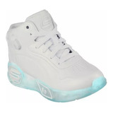 Bota Skechers Niña S-lights Remix Blanco 310100l