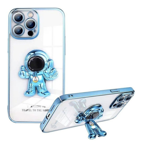 Funda Magnética Con Soporte De Astronauta Para iPhone