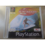 Juego De Playstation 1,surf Riders,de Segunda Mano.