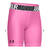  Short Licra Under Armour Para Niña (1359373 645) Rosa 