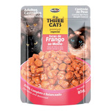 Three Cats Sachet Para Gatos Castrados 85 Gr