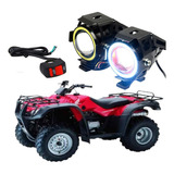 Farol Milha Angel Eye U7 Trx350 Fourtrax Tm Quadriciclo 2017