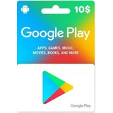 Google Play Store 10 Usd Gift Card + Obsequio