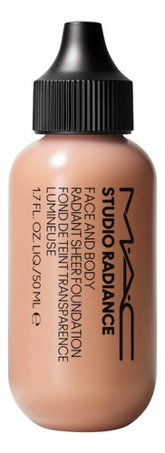 Base De Maquillaje Líquida Mac Studio Radiance Studio Radiance Face And Body - 50ml