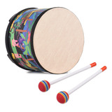 Tambor De Percusión Para Cumpleaños De 8 Pulgadas Para Bater