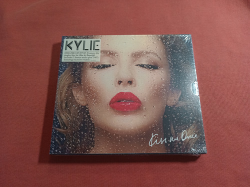 Kylie Minogue / Kiss Me Once Cd + Dvd / Ind Arg W1 