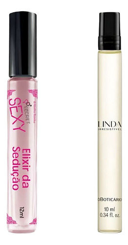 Kit De 2 Perfumes Feminino- Linda Irresistível + Secret Sexy