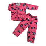 Pijamas Termicas  2 Piezas Para  Niñas Talla 2t A 8 T 