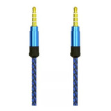 Cable 1x1 Plug 3.5mm Estereo, 1.5 Mts, Punta Metalica. 