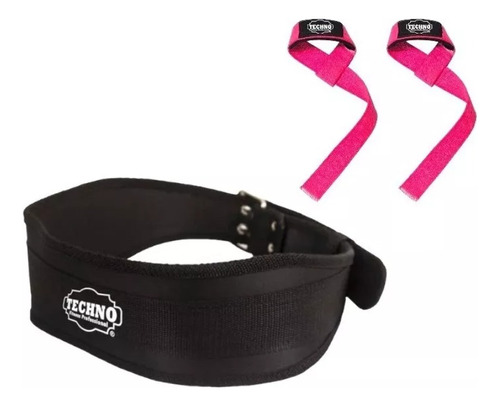 Faja Para Levantamiento De Pesas `+ Straps Gym Crossfit 