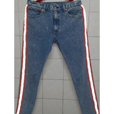 Calça Jeans Premium Levis 512 36x34 46 Elastano Refletiva 