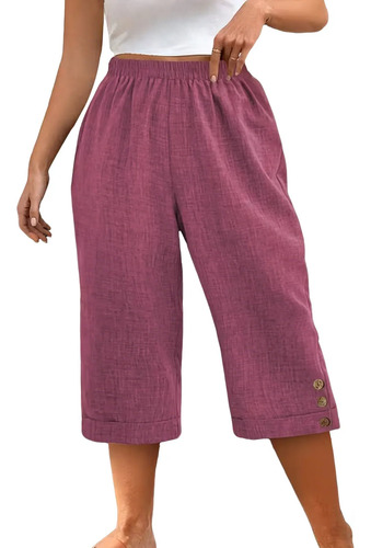 Pantalones De Mujer Con Bolsillos, Estilo Casual Y Moderno