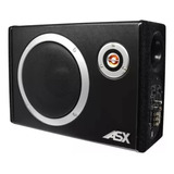 Mini Caixa De Som Aplificada Asx Sub 8 150w Rms 12v 4ohms